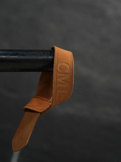 CML PREMIUM LEATHER LIFTING STRAPS