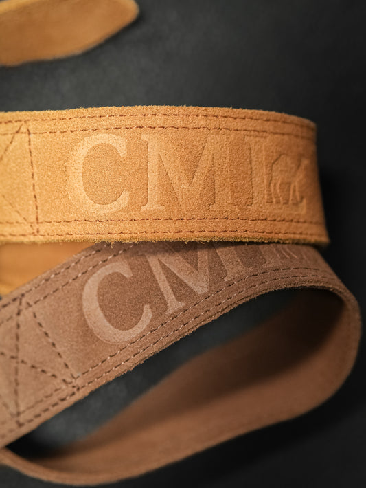 CML PREMIUM LEATHER LIFTING STRAPS